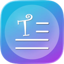 Teleprompter Floating Notes app icon